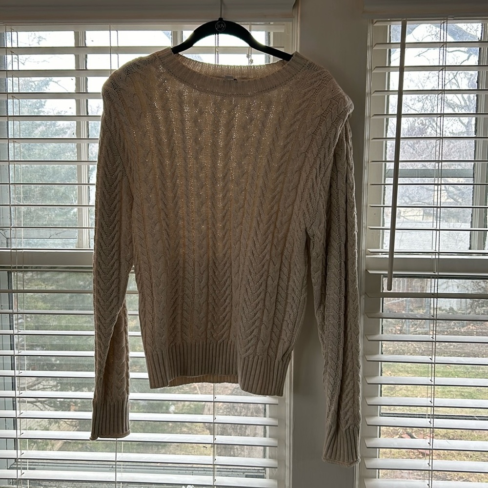 Brand new cream Evereve sweater- women’s small